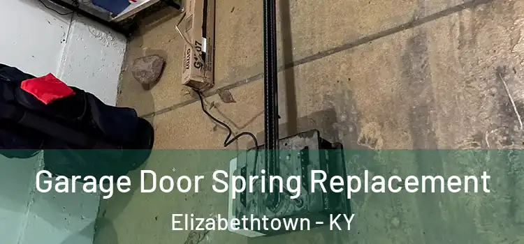  Garage Door Spring Replacement Elizabethtown - KY