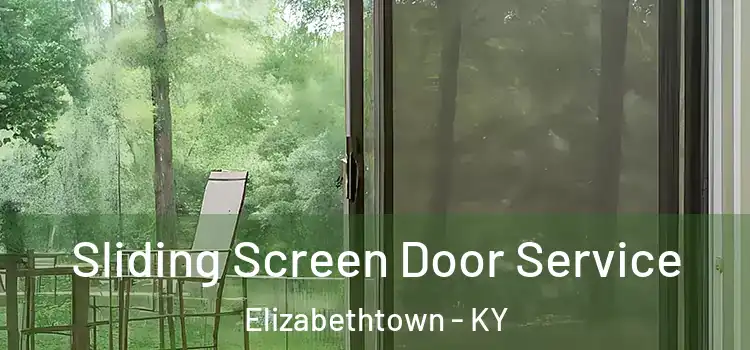Sliding Screen Door Service Elizabethtown - KY